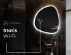 Dekoratyvinis veidrodis su led apšvietimu J222 #6