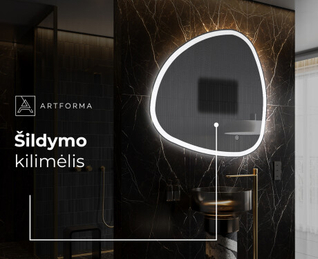 Dekoratyvinis veidrodis su led apšvietimu J222 #8