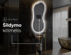 Dekoratyvinis veidrodis su LED apšvietimu K222 #8