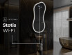 Netaisyklingos veidrodis ant sienos K223 #7