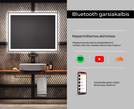 Apšviestas vonios veidrodis LED L01 #6