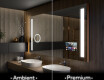 Apšviestas vonios veidrodis LED L02