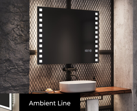 Apšviestas vonios veidrodis LED L03 #4