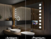 Apšviestas vonios veidrodis LED L06