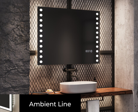 Apšviestas vonios veidrodis LED L06 #4