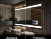 Apšviestas vonios veidrodis LED L09 #1