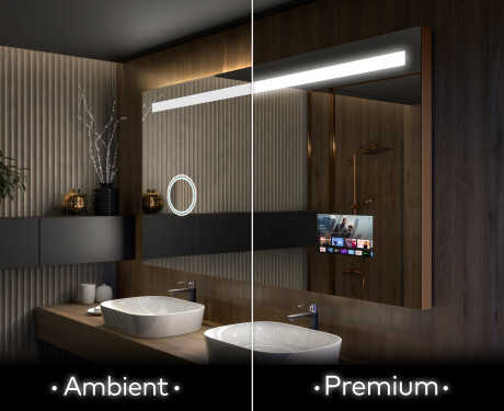 Apšviestas vonios veidrodis LED L12 #1