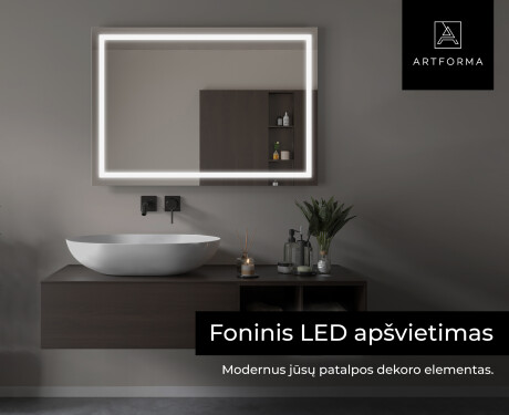 Apšviestas vonios veidrodis LED L15 #6