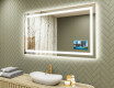 Apšviestas vonios veidrodis LED L15 120x80cm - SmartScreen, DualColor
