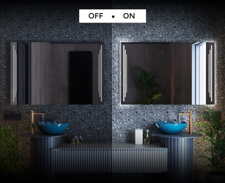 Apšviestas vonios veidrodis LED L27 #3