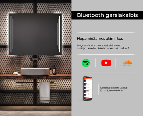 Apšviestas vonios veidrodis LED L27 #6