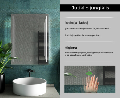 Apšviestas vonios veidrodis LED L27 #7