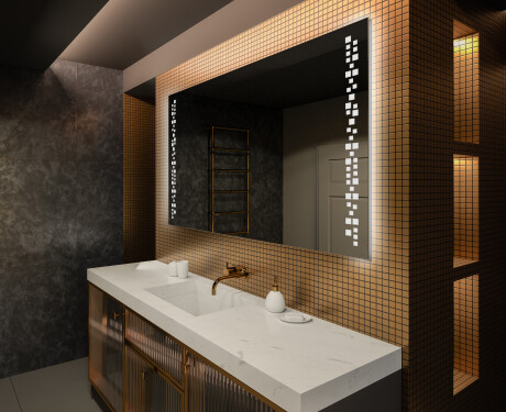 Apšviestas vonios veidrodis LED L38