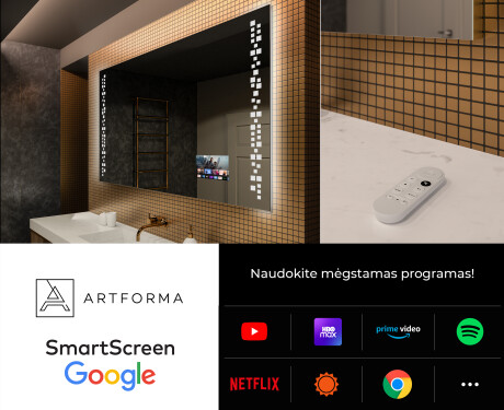 Apšviestas vonios veidrodis LED L38 #4