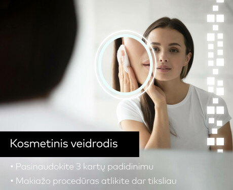 Apšviestas vonios veidrodis LED L38 #8