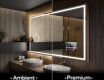 Apšviestas vonios veidrodis LED L49 #1