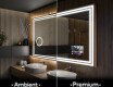 Apšviestas vonios veidrodis LED L57