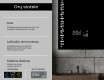 Apšviestas vonios veidrodis LED L65 #5