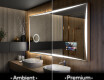 Apšviestas vonios veidrodis LED L77 #1