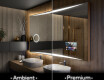 Apšviestas vonios veidrodis LED L78 #1