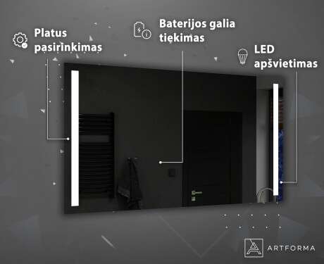 Akumuliatorinis veidrodis L02 #4