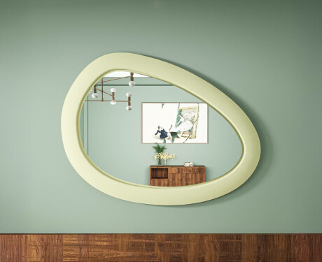 Asimetrinis LED veidrodis su MDF rėmu L310 #4