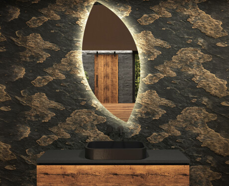 Dekoratyvinis veidrodis su led apsvietimu L221