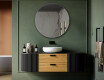 Sieninis apvalūs veidrodis L203