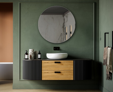 Sieninis apvalūs veidrodis L203