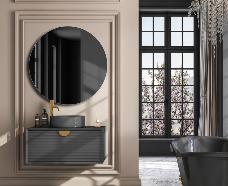 Sieninis apvalūs veidrodis L203 #4