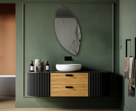 Sieninis netaisyklingos vertikalus veidrodis L214