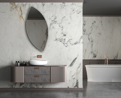 Sieninis netaisyklingos vertikalus veidrodis L214 #5