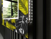 Dekoratyvinis veidrodis su LED apšvietimu prieškambariui - gold jungle #11