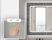 Apšviečiamas dekoratyvinis veidrodis voniai - dotts #5