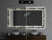 Apšviečiamas dekoratyvinis veidrodis voniai - goldy palm #7