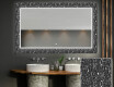 Apšviečiamas dekoratyvinis veidrodis voniai - gothic #1
