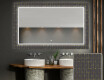 Apšviečiamas dekoratyvinis veidrodis voniai - microcircuit #1