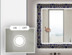 Apšviečiamas dekoratyvinis veidrodis voniai - ornament #4