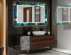 Apšviečiamas dekoratyvinis veidrodis voniai - tropical #2