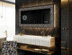 Apšviečiamas dekoratyvinis veidrodis LED - Natural Stones