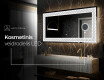 Apšviečiamas dekoratyvinis veidrodis LED - Marble Uplift #9