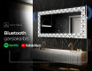 Apšviečiamas dekoratyvinis veidrodis LED - Pearlous Dance #6