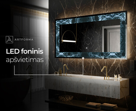 Apšviečiamas dekoratyvinis veidrodis LED - Oceanic Madness #6