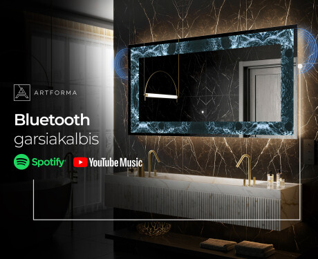 Apšviečiamas dekoratyvinis veidrodis LED - Oceanic Madness #7