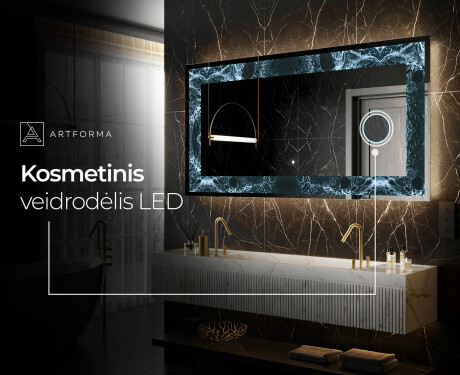 Apšviečiamas dekoratyvinis veidrodis LED - Oceanic Madness #8