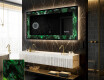 Apšviečiamas dekoratyvinis veidrodis LED - Malachite Magic
