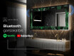Apšviečiamas dekoratyvinis veidrodis LED - Malachite Magic #7