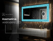 Apšviečiamas dekoratyvinis veidrodis LED - Divergent Lines #5
