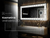 Apšviečiamas dekoratyvinis veidrodis LED - Dynamic Whirls #6