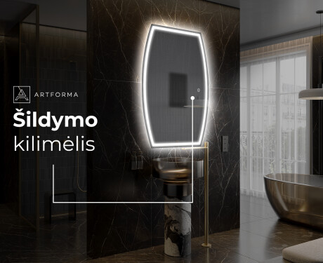 Dekoratyvinis veidrodis su LED apšvietimu M223 #8
